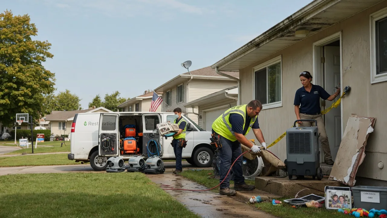 Water Damage Restoration in Oshkosh, WI near me